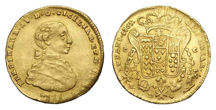 Napoli - Ferdinando IV - 4 Ducati ... 