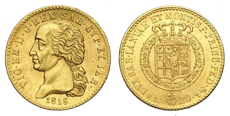 Savoia - Vittorio Emanuele I - 20 ... 