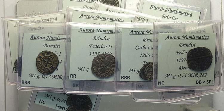 Brindisi, monetazione medievale, ... 