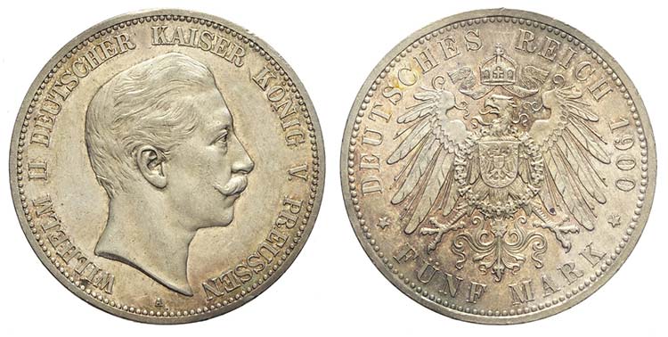 Germany, Prussia, Wilhelm II, 5 ... 