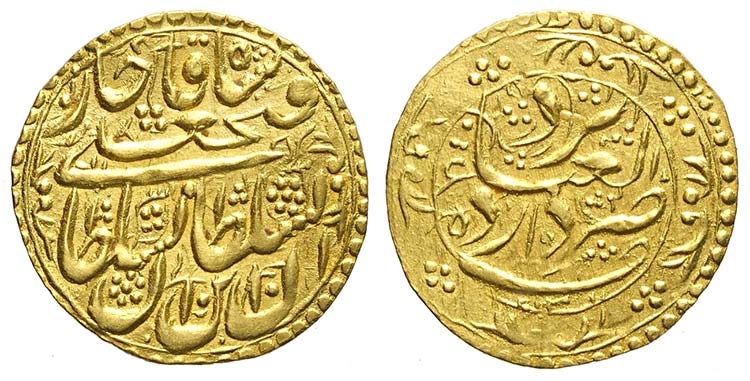 Iran, Gold Toman, Au mm 24 g 4,48 ... 