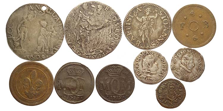 Firenze, Lotto di 8 monete: Giulio ... 