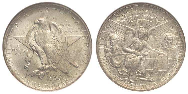 United States, Half Dollar Texas ... 