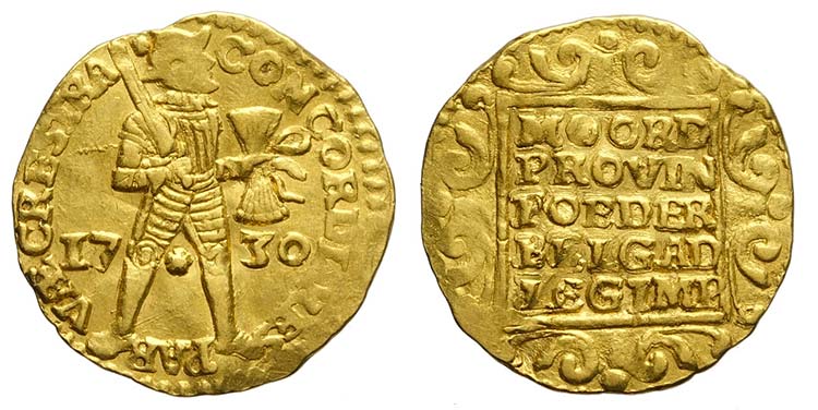 Netherlands, Utrecht, Ducat 1730, ... 