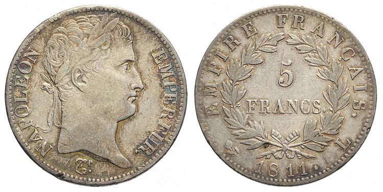 France, Napoleon I Empereur, 5 ... 