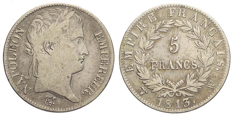 France, Napoleon I Empereur, 5 ... 