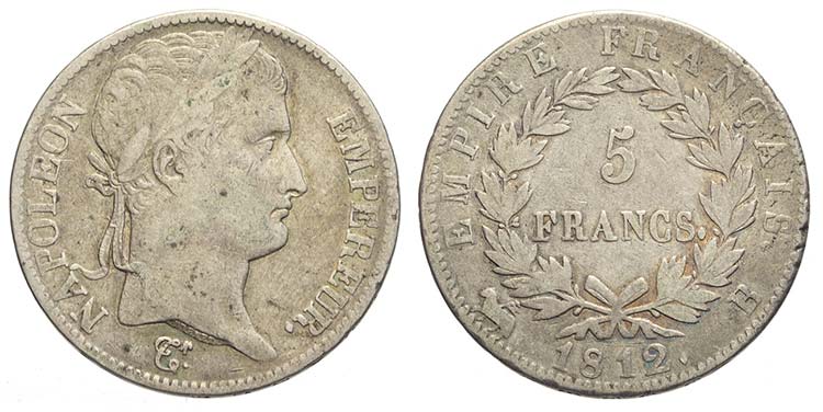 France, Napoleon I Empereur, 5 ... 