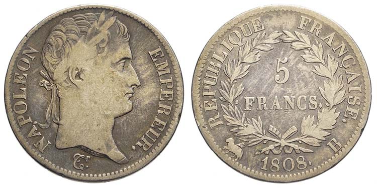 France, Napoleon I Empereur, 5 ... 