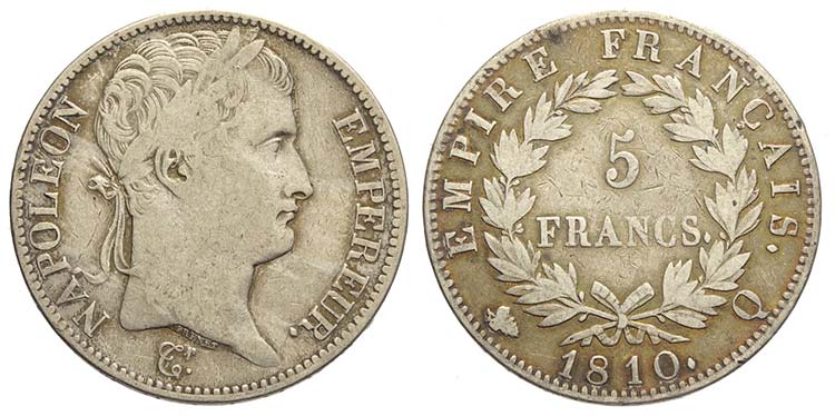 France, Napoleon I Empereur, 5 ... 