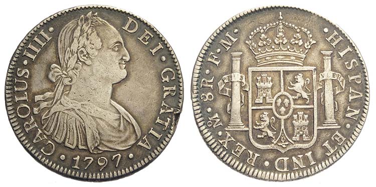 Mexico, Charles IV, 8 Reales ... 