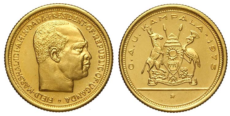 Uganda, Idi Amin, Pound 1975, Au ... 