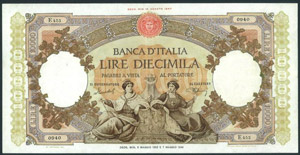 Repubblica Italiana 10.000 Lire 5/5/1952 - ... 