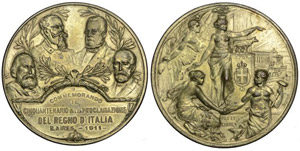 Garibaldi, Vitt. Emanuele II, Cavour, ... 