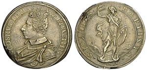 Firenze Piastra 1611 - Firenze – Cosimo II ... 