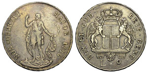 Genova 8 Lire 1796 - Genova – Dogi ... 