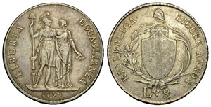 Genova 8 Lire 1798 - Genova – Repubblica ... 