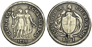 Genova Lira 1798 - Genova – Repubblica ... 