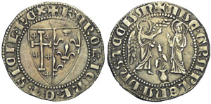 Napoli (1266-1285) Saluto d’argento - ... 