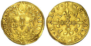 Piacenza (1534-1559) Scudo d’oro