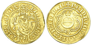 Germania / Francoforte (1440-1451) Fiorino - ... 