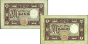 Vittorio Emanuele III (1900-1943) - Lotto di ... 