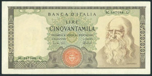 Repubblica Italiana 50.000 Lire 16/5/1972 - ... 