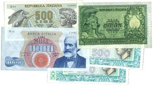 Repubblica Italiana (dal 1946) Lotto di 5 ... 