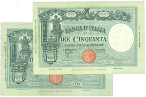 Repubblica Italiana (dal 1946) Lotto di 2 ... 