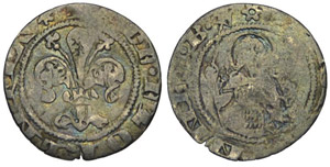 Firenze Fiorino Grosso da 15 Denari 1318 II ... 