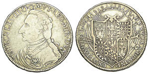 Modena Tallero 1796 - Modena – Ercole III ... 