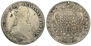 Napoli Piastra 1767 - Napoli – Ferdinando ... 