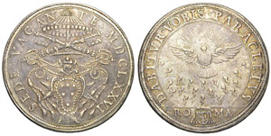 Roma Piastra 1676 - Roma – Sede Vacante ... 