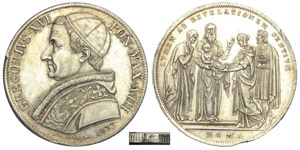 Roma Scudo 1833 - Roma – Gregorio XVI ... 