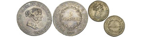 Lucca (1805-1814) Lotto di 2 Monete - Lucca ... 
