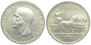 20 Lire “Impero” 1936 - Regno d’Italia ... 