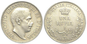 Rupia 1919 - Regno d’Italia – Vittorio ... 