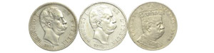 Regno d’Italia (1878-1900) Lotto di 3 ... 