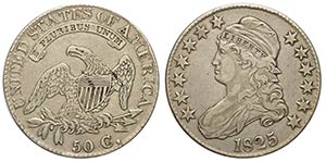 United States of America, Half Dollar 1825, ... 