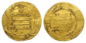 Islamic Coins, Gold Dinar, Au mm 23 g 4,14 BB