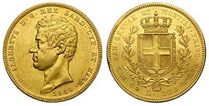 Savoia, Carlo Alberto, 100 Lire 1840 Genova, ... 