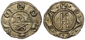 Parma, Ottone IV (1208-1209), Denaro ... 
