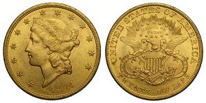 United States of America, 20 Dollars 1904, ... 