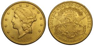 United States of America, 20 Dollars 1904, ... 