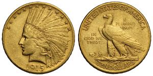 United States of America, 10 Dollars 1915, ... 