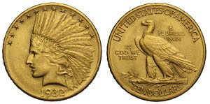 United States of America, 10 Dollars 1932, ... 