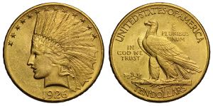 United States of America, 10 Dollars 1926, ... 