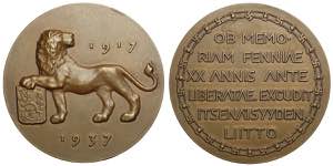Finland Medal for the 20° anniversary of ... 