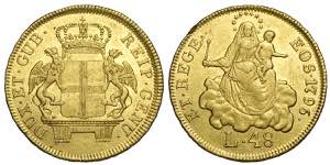 Genova, Repubblica, 48 Lire 1796, Rara ... 