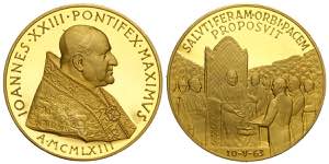 Giovanni XXIII, Medaglia straordinaria 1963 ... 