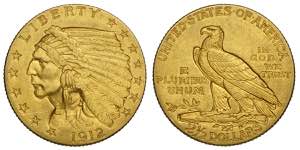 United States of America, 2,5 Dollars 1912, ... 